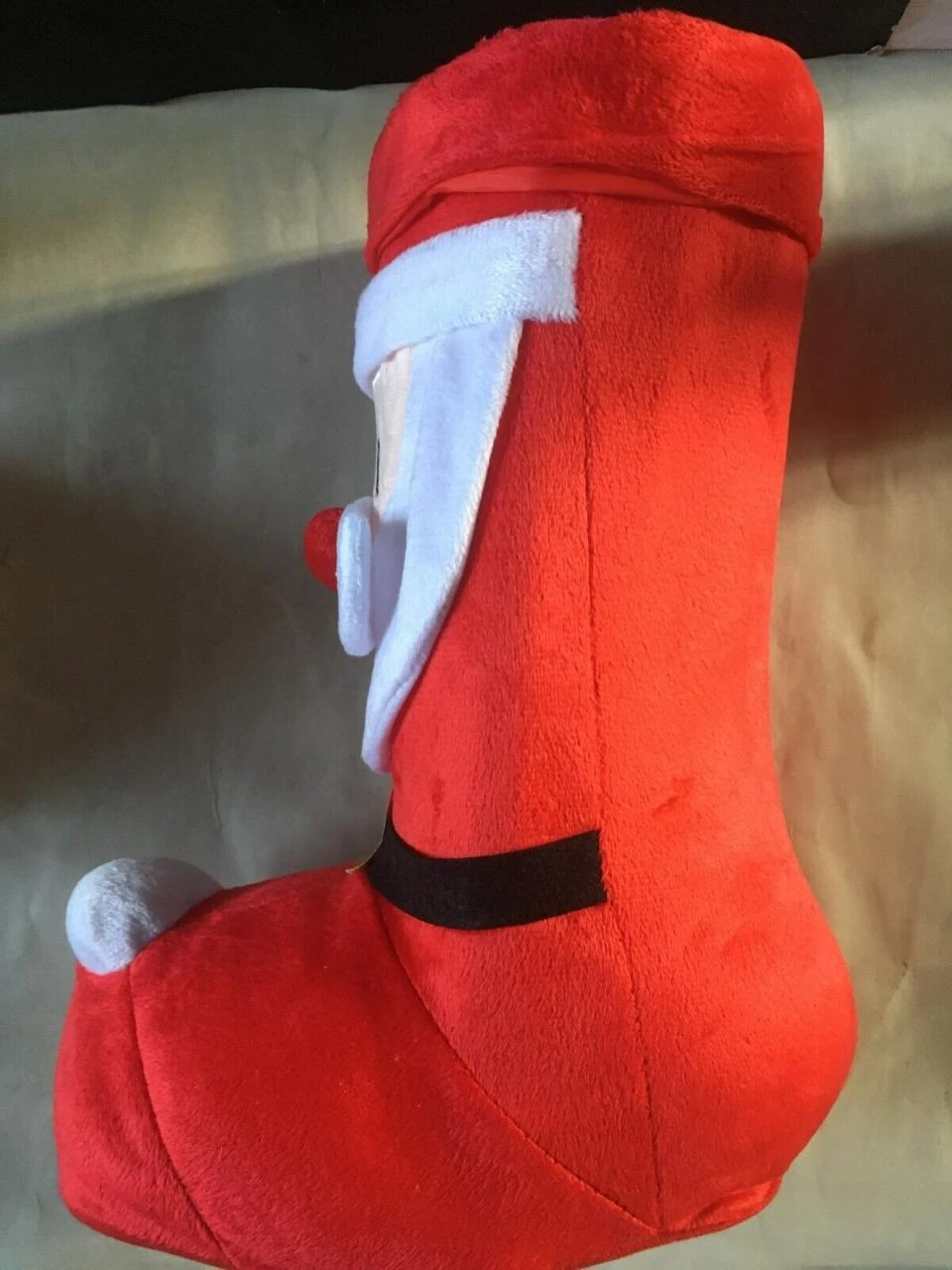 Grande bota rígida de noel para esconder guloseimas ou presentes – photo 3